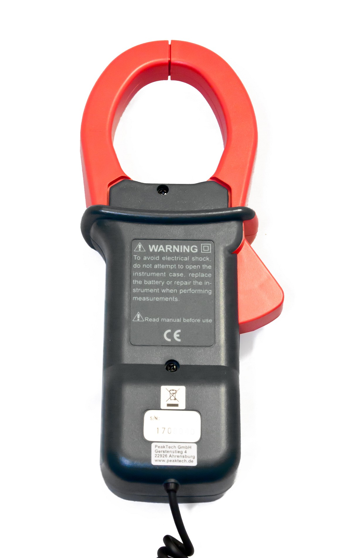 «PeakTech® P 4300» Current Clamp Adapter 1000 A AC/DC, with 4mm Plugs