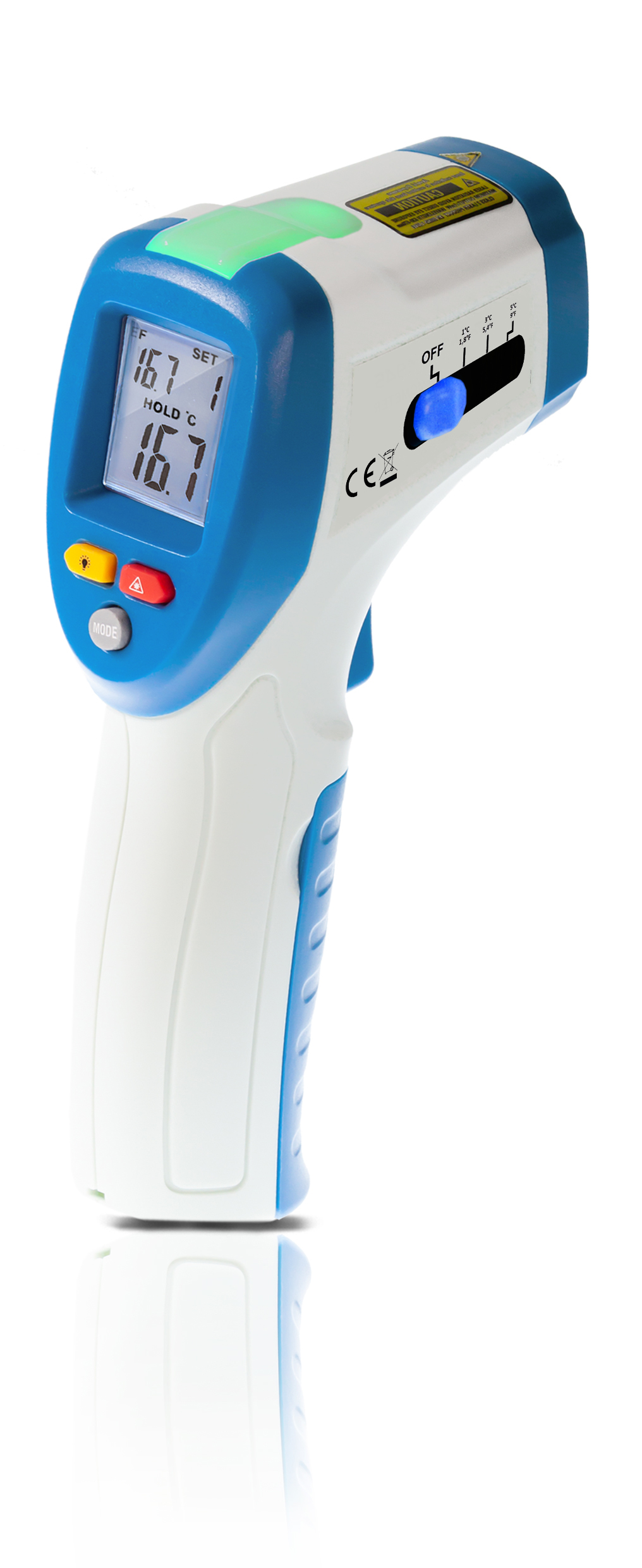 «PeakTech® P 4945» IR-Differenz-Thermometer mit Farb-LED Indikator