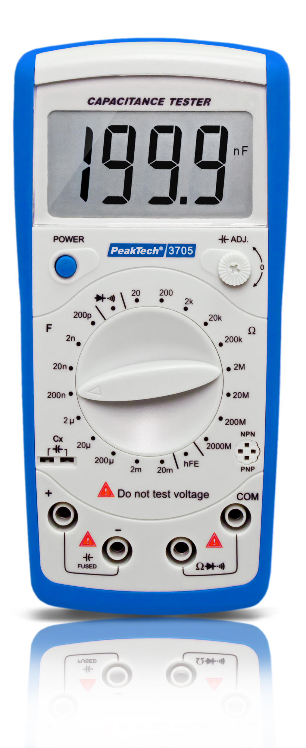 «PeakTech® P 3705» Digital capacitance meter