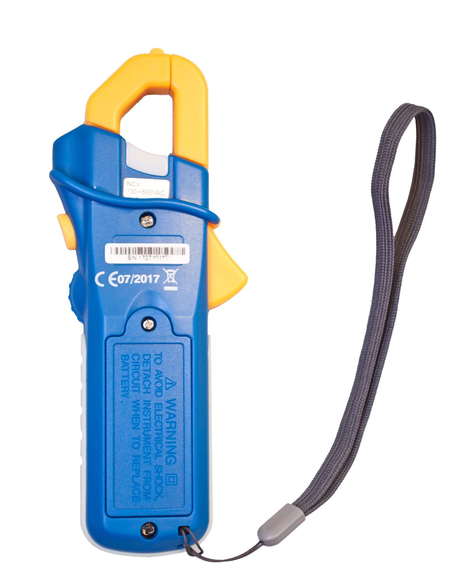 «PeakTech® P 1635» Leakage current clamp 2/80 A AC/DC, 1mA resolution