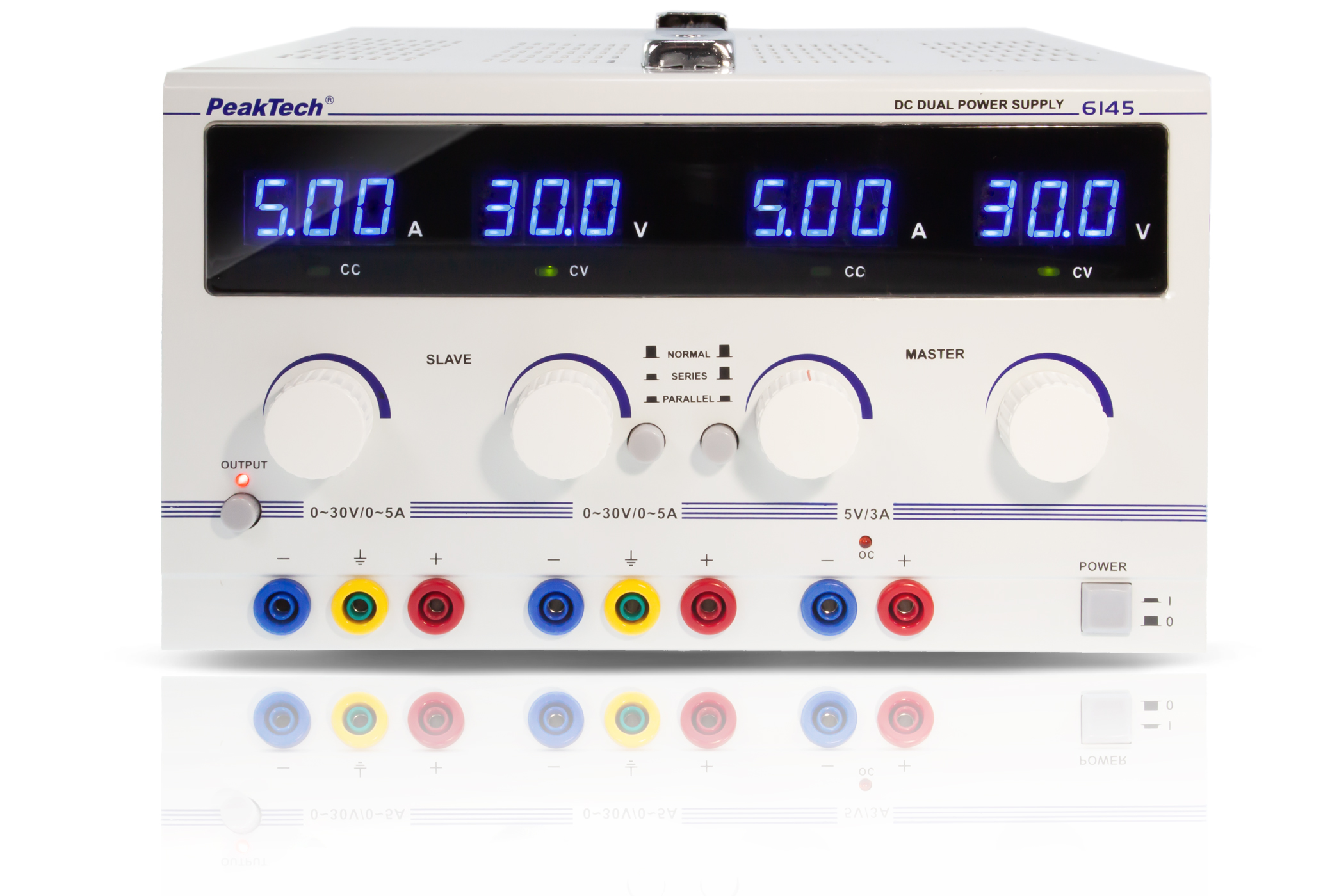 «PeakTech® P 6145» Digital Laboratory Power Supply