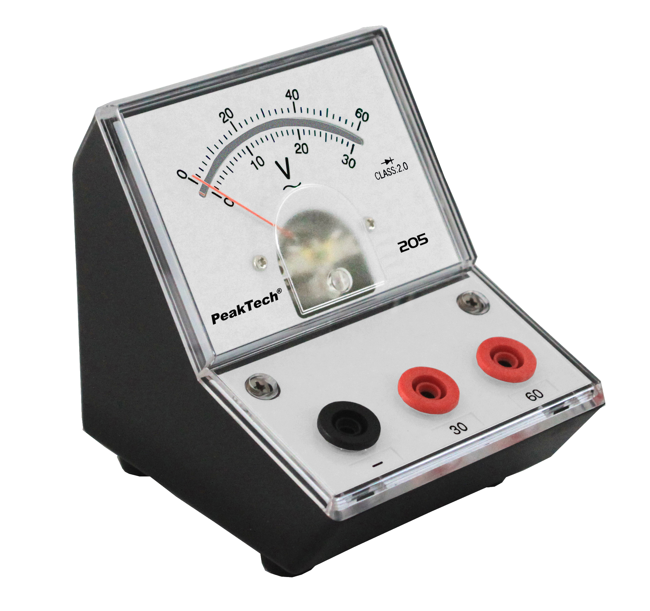 PeakTech® P 205-12» Analoges Voltmeter - 030V/60V AC