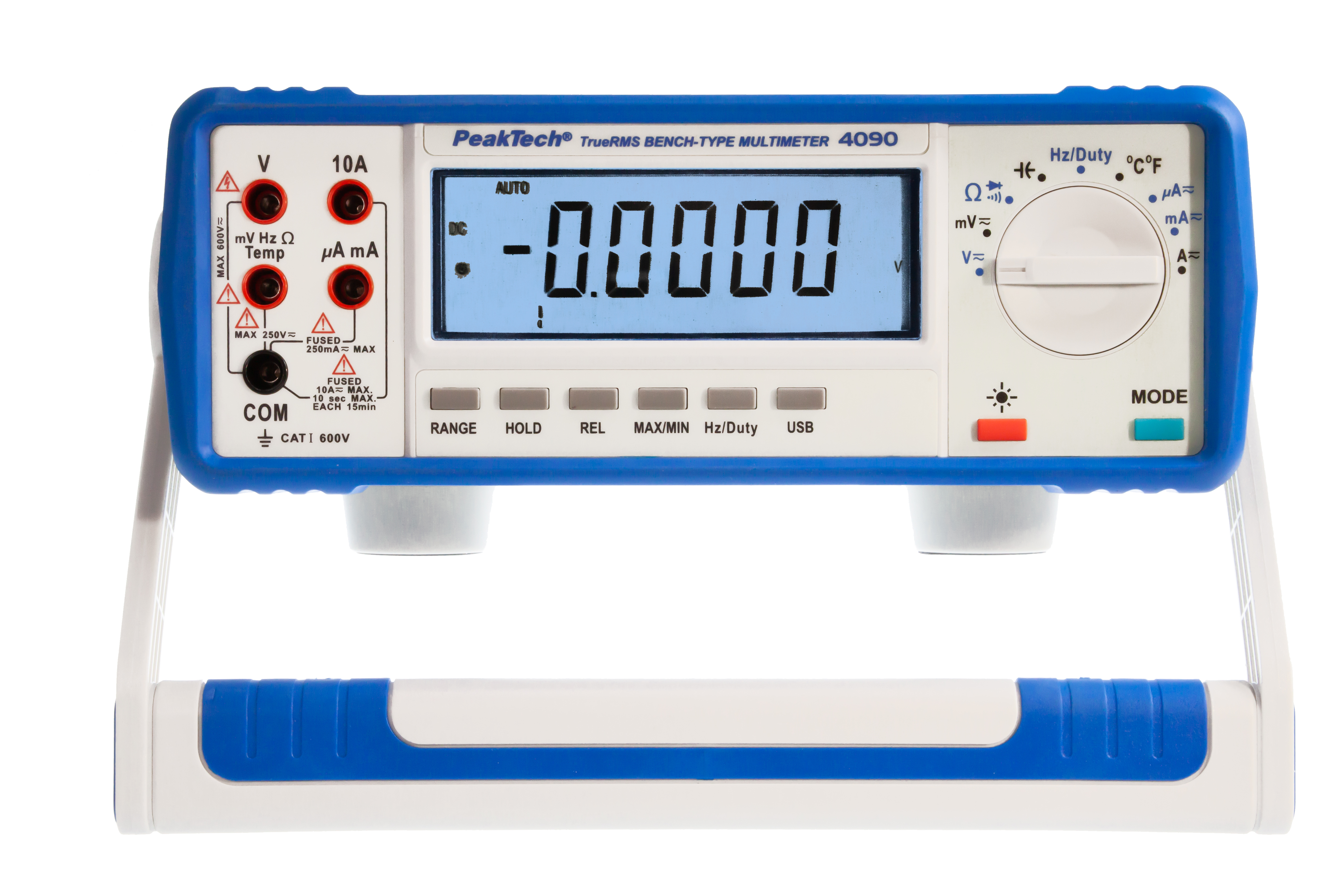 «PeakTech® P 4090» Graficzny multimetr stołowy, 22 000 zliczeń z USB