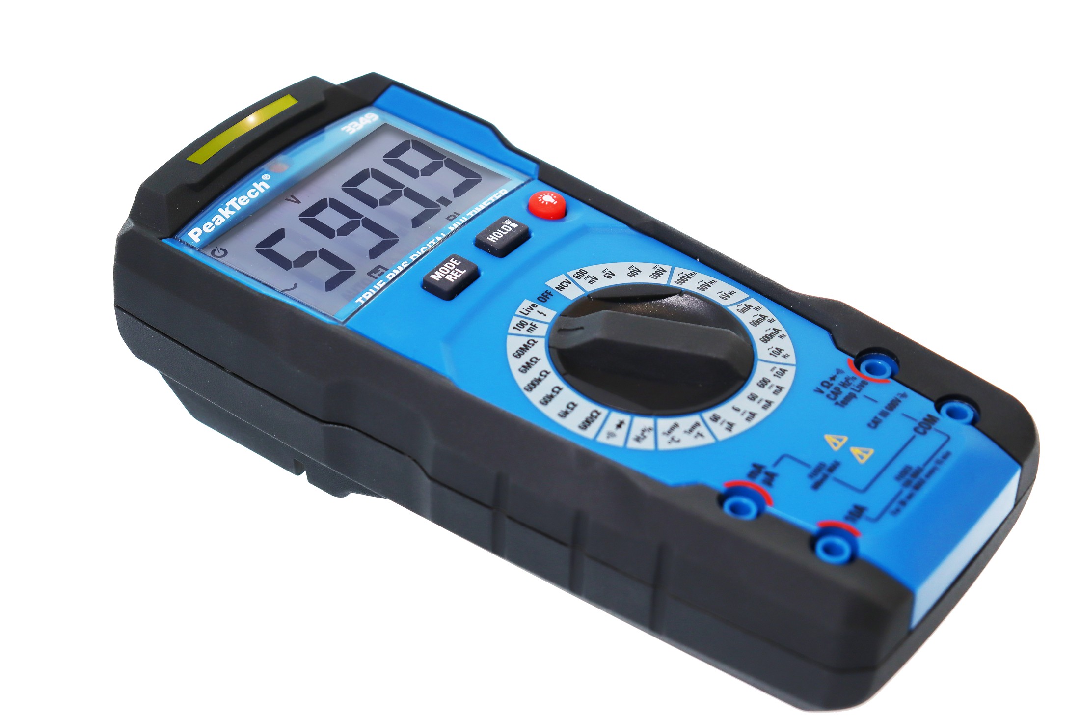 «PeakTech® P 3349» TrueRMS digital multimeter 6000 Counts, Man. Range