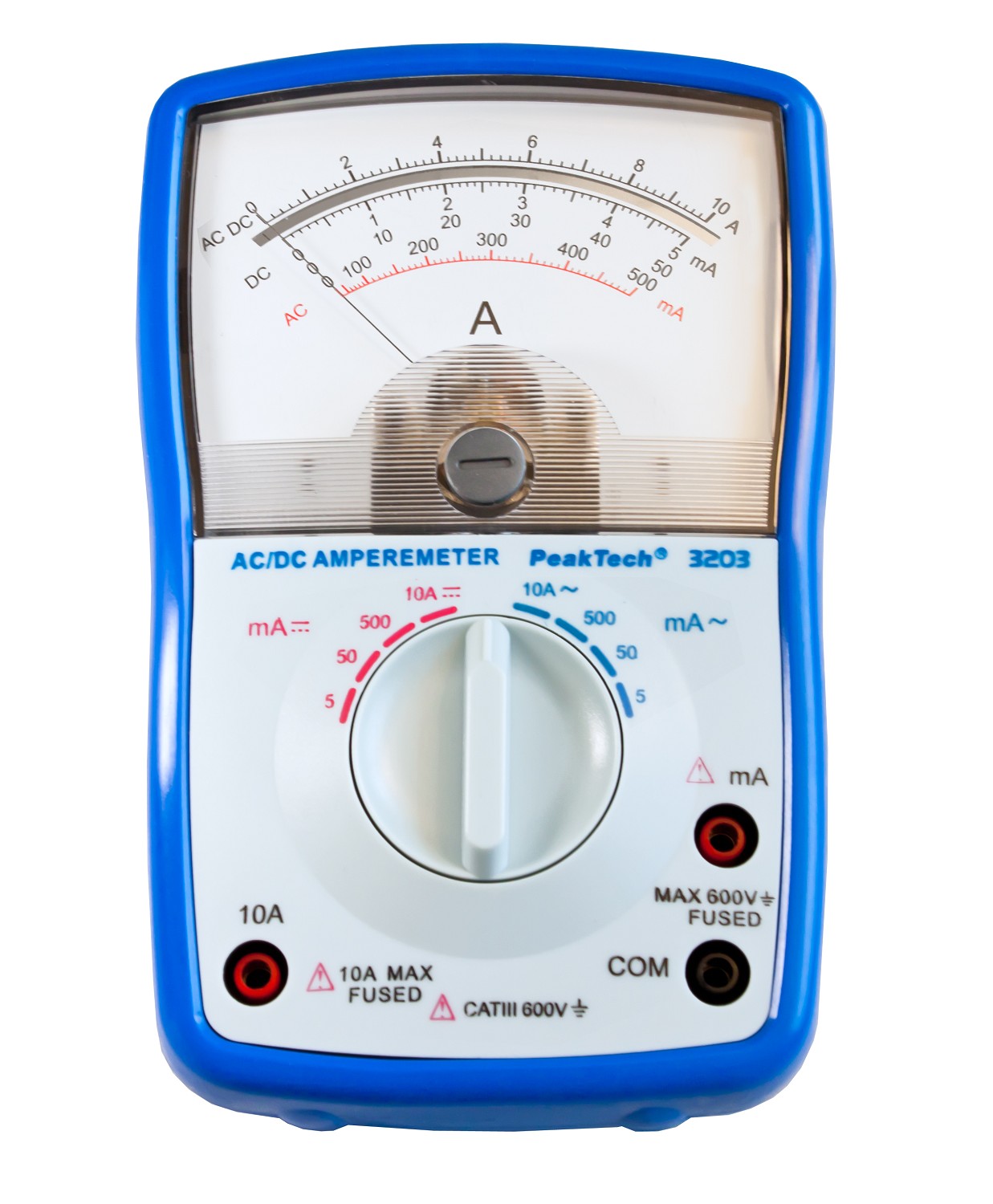 «PeakTech® P 3203» Analog ammeter, 10 A AC / DC