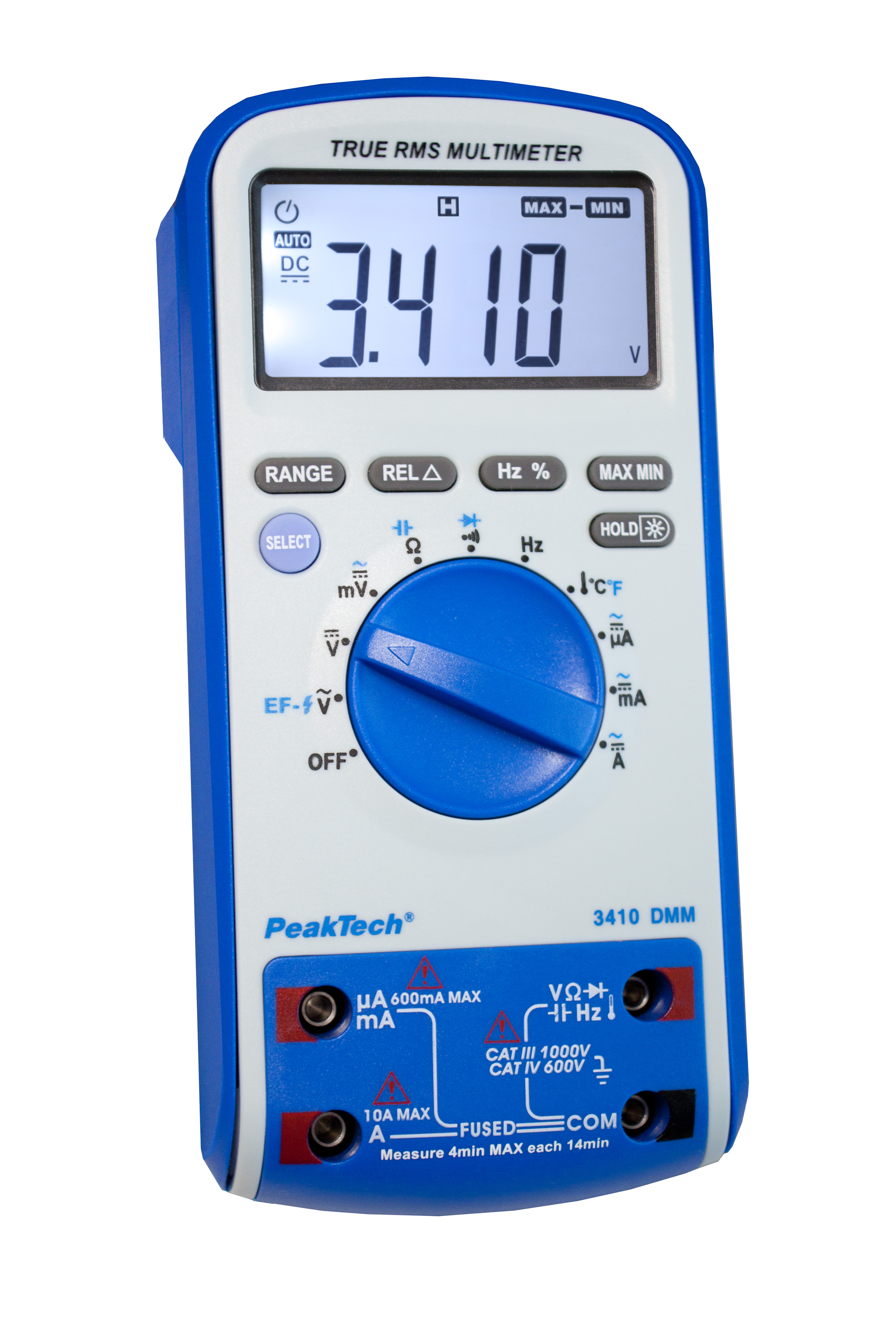 «PeakTech® P 3410» Digital multimeter, 6,000 counts with TrueRMS