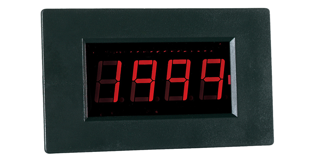 «PeakTech® LDP-235» Volt e amperometro display LCD altezza cifre 14 mm