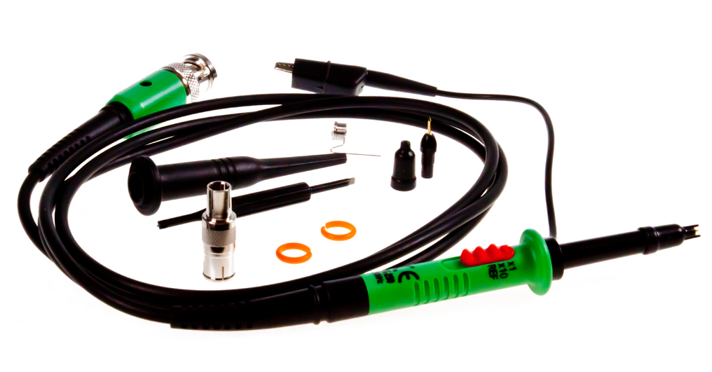 «PeakTech® P TK-250» Oscilloscope probe, 250 MHz, 10:1/1:1