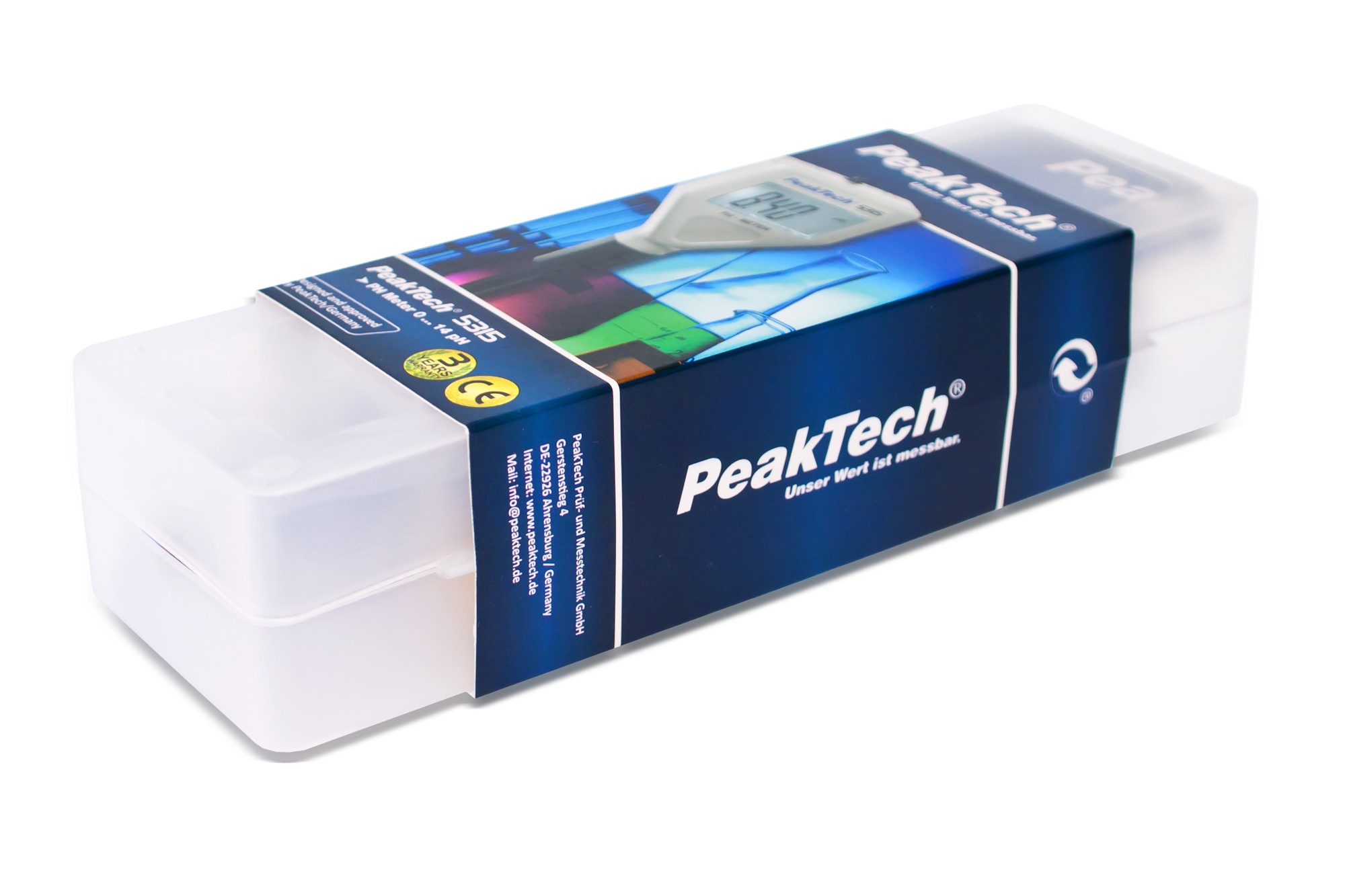 «PeakTech® P 5315» Medidor de PH  0,00...14.00 con retro-iluminación