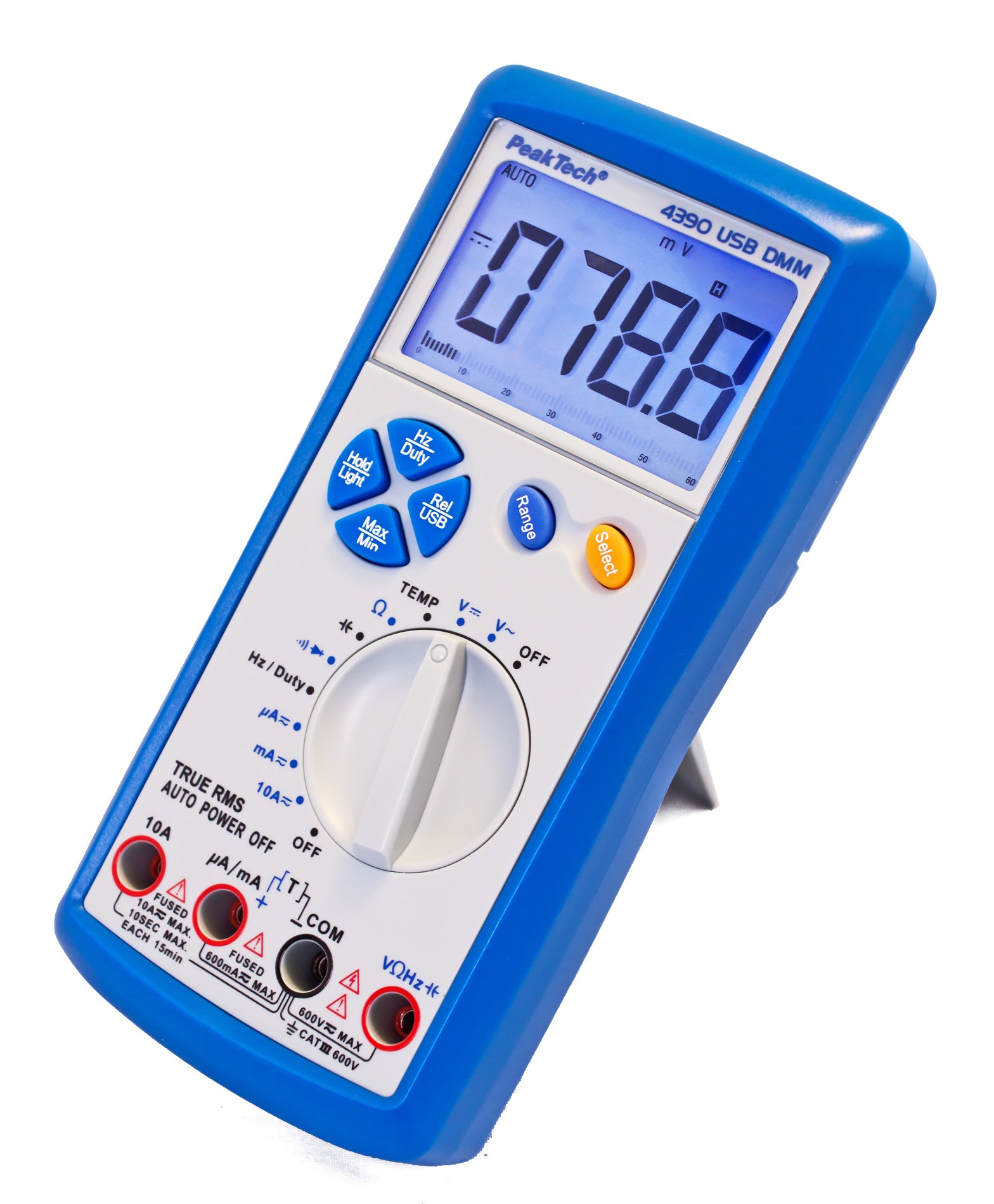 «PeakTech® P 4390» Digital Multimeter, 6.000 Counts, TrueRMS