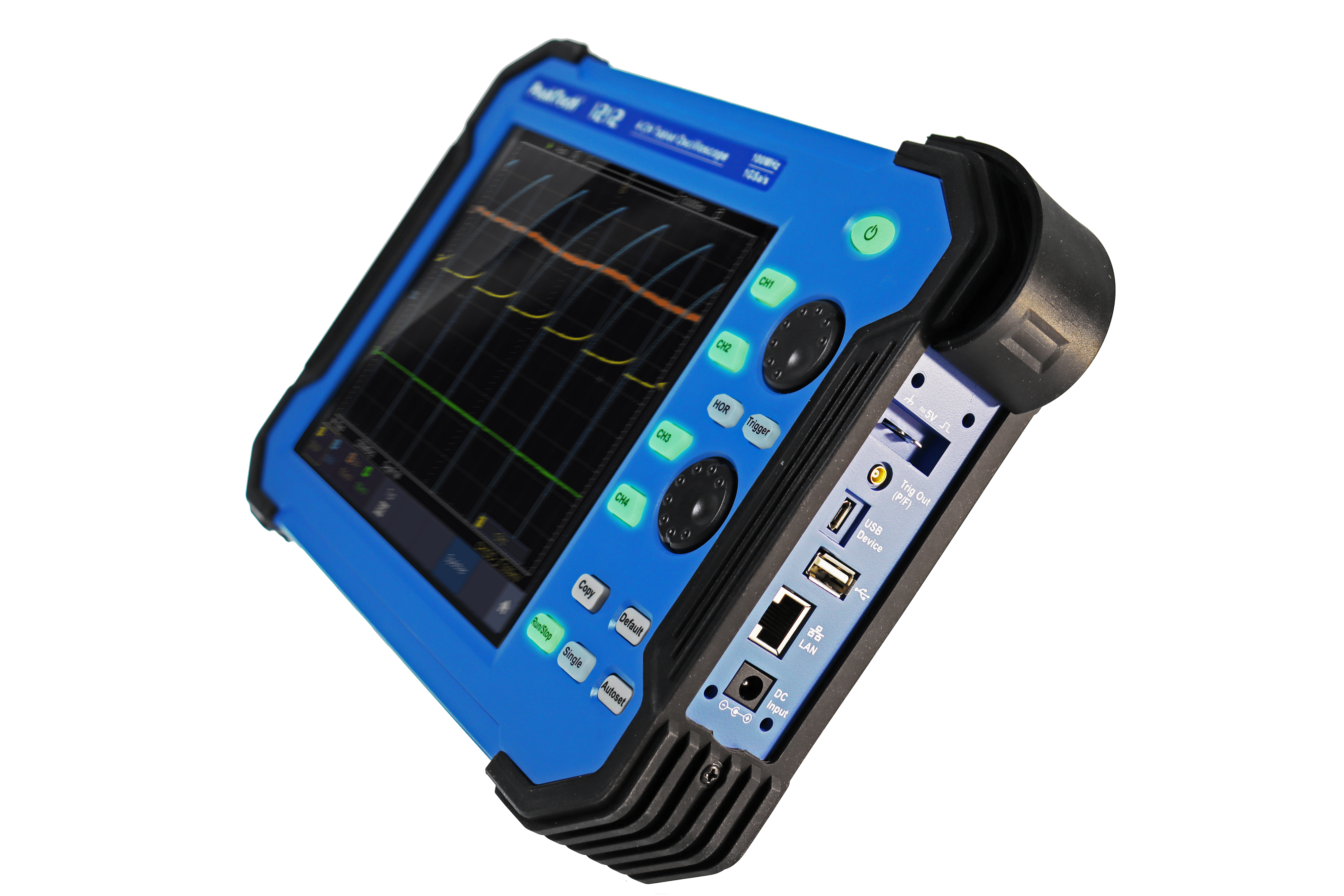 «PeakTech® P 1212» 100 MHz / 4 CH, 1 GS/s tablet Oscilloscope