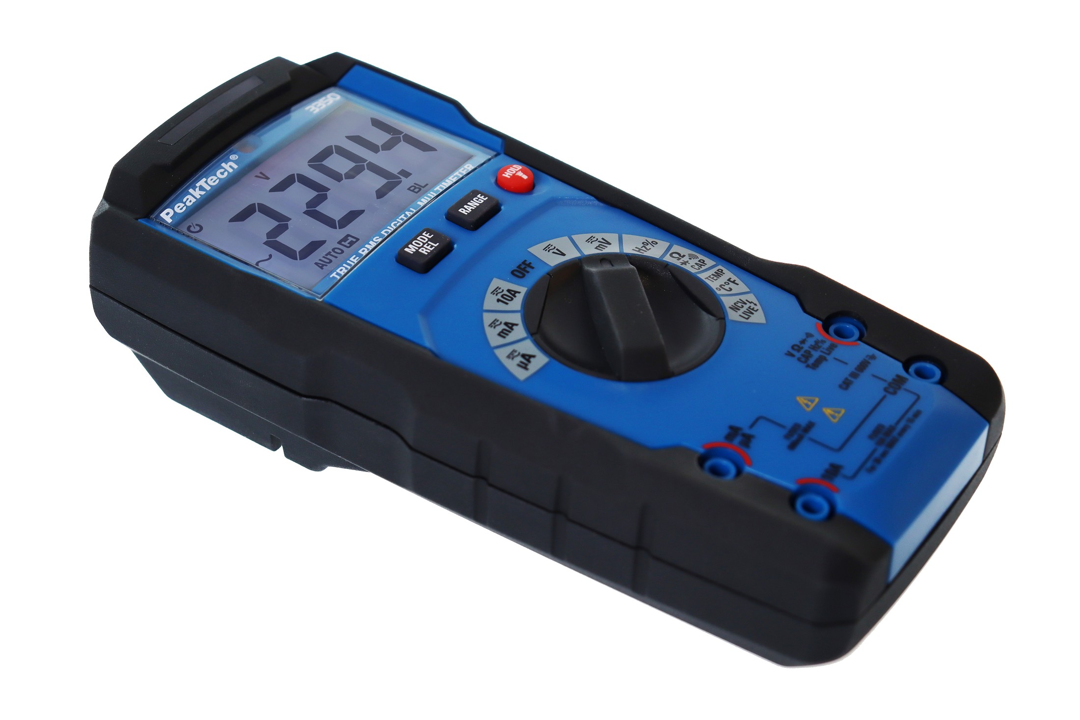 «PeakTech® P 3350» TrueRMS digital multimeter 6000 Counts, Auto Range