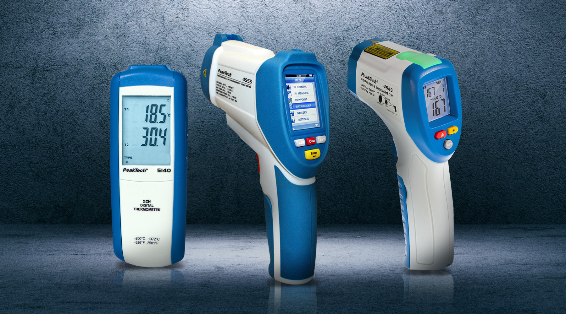 Thermometers (IR / Type-k)