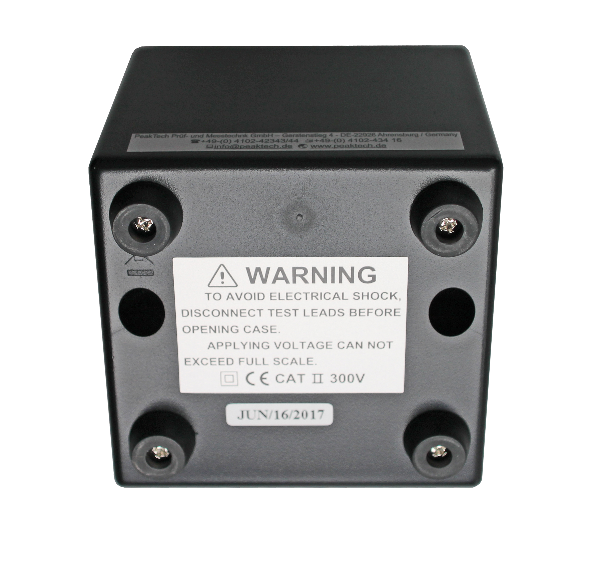 «PeakTech® P 205-05» Woltomierz analogowy - 0 ... 3V / 15V DC