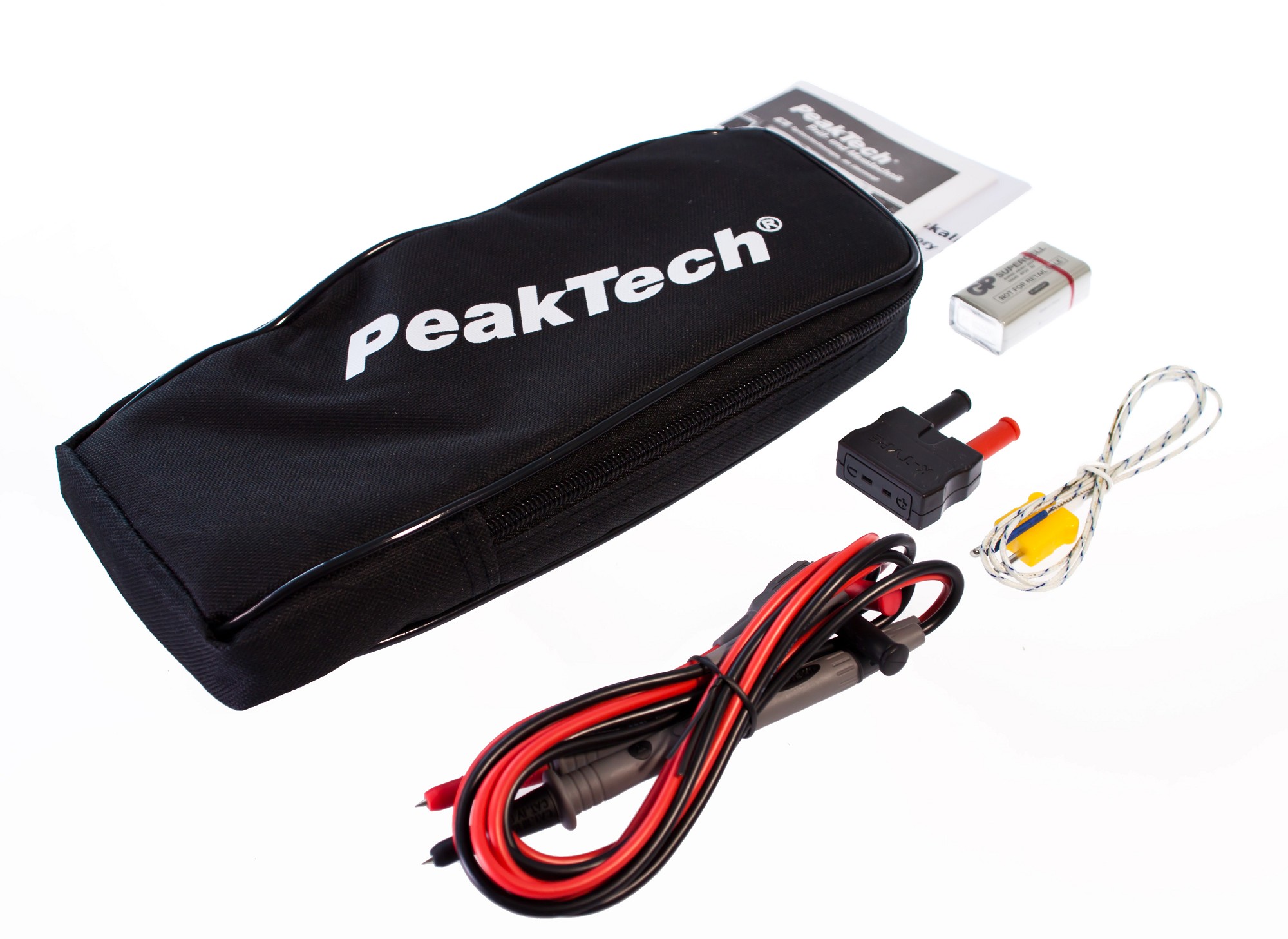 «PeakTech® P 1665» TrueRMS current clamp 6,000 counts 1000 A AC/DC