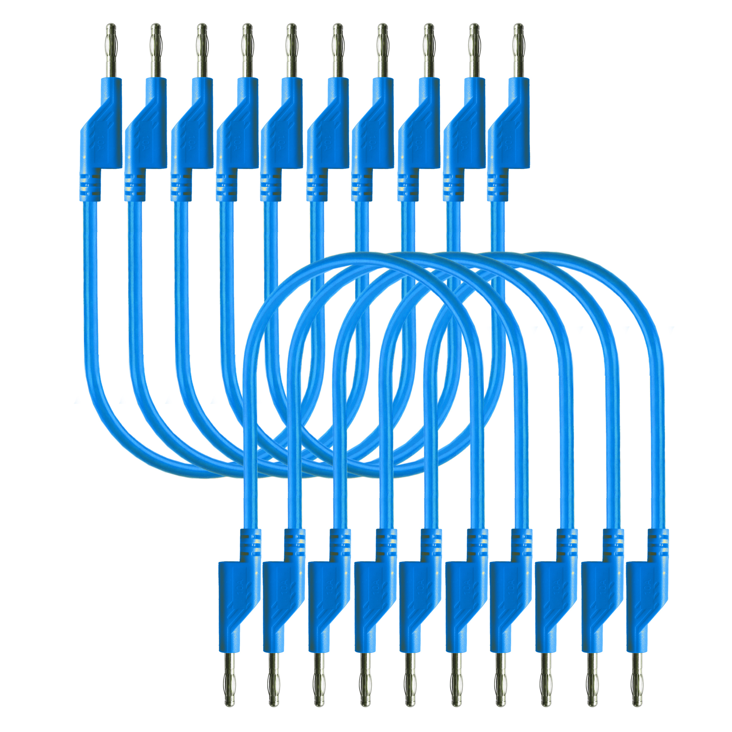 «PeakTech® P 7046 BLUE» Testkabel 25cm (Farbe: blau)