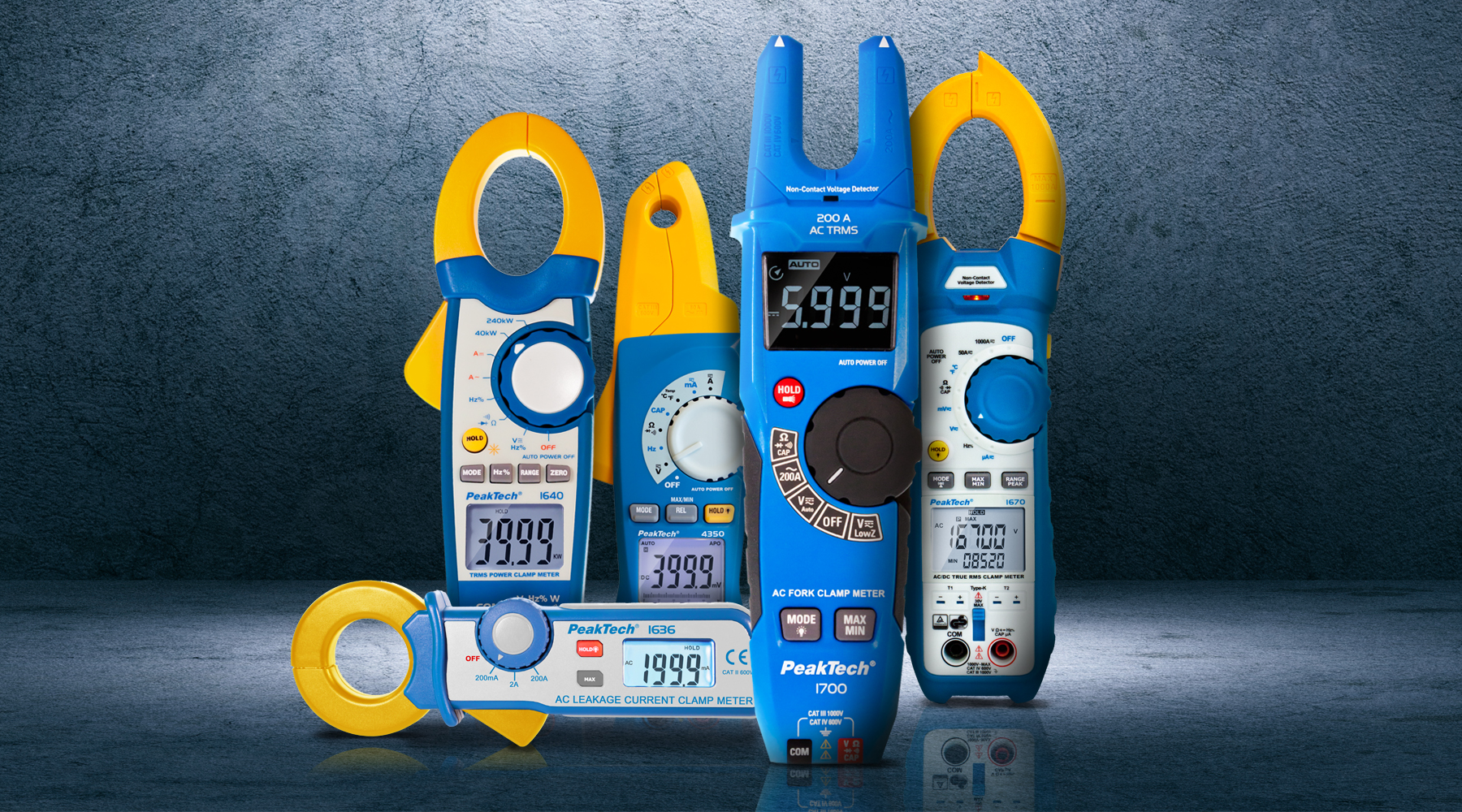 Current clamp multimeters