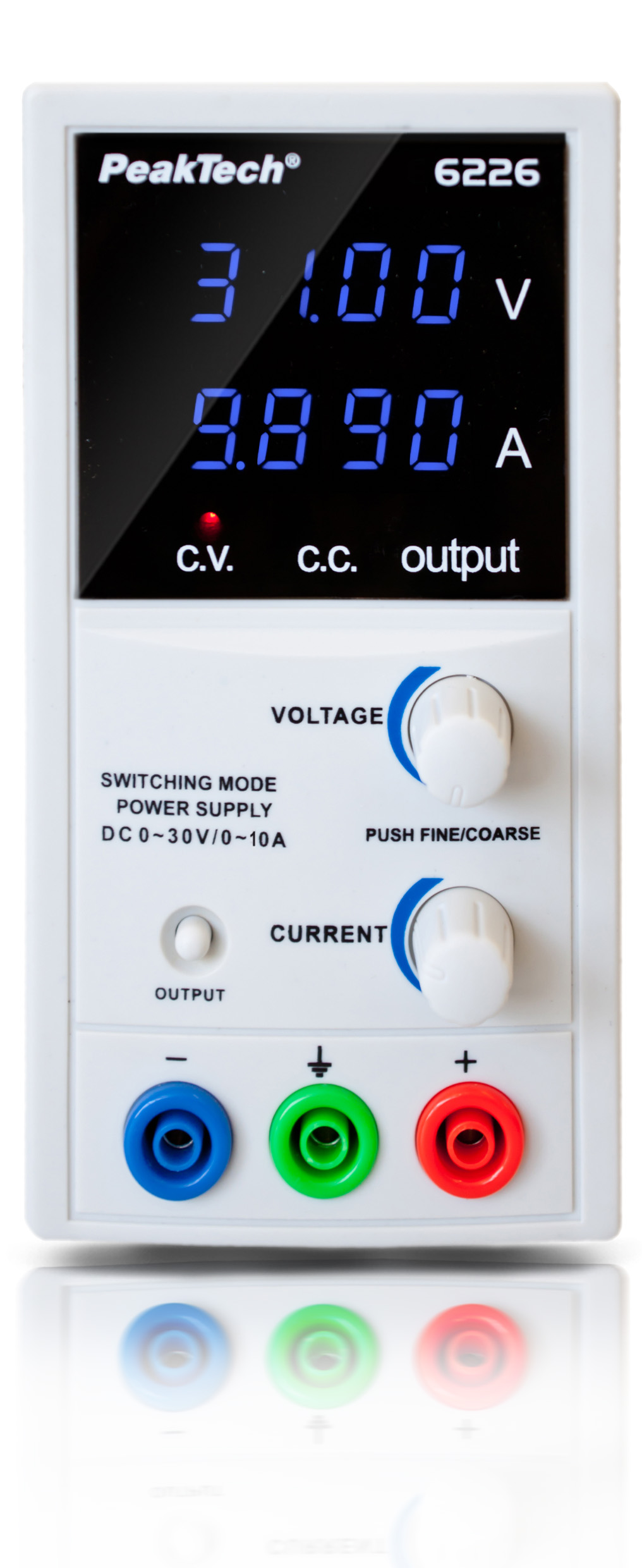 «PeakTech® P 6226» Switching Mode Power Supply 0 - 30 V / 0 - 10 A