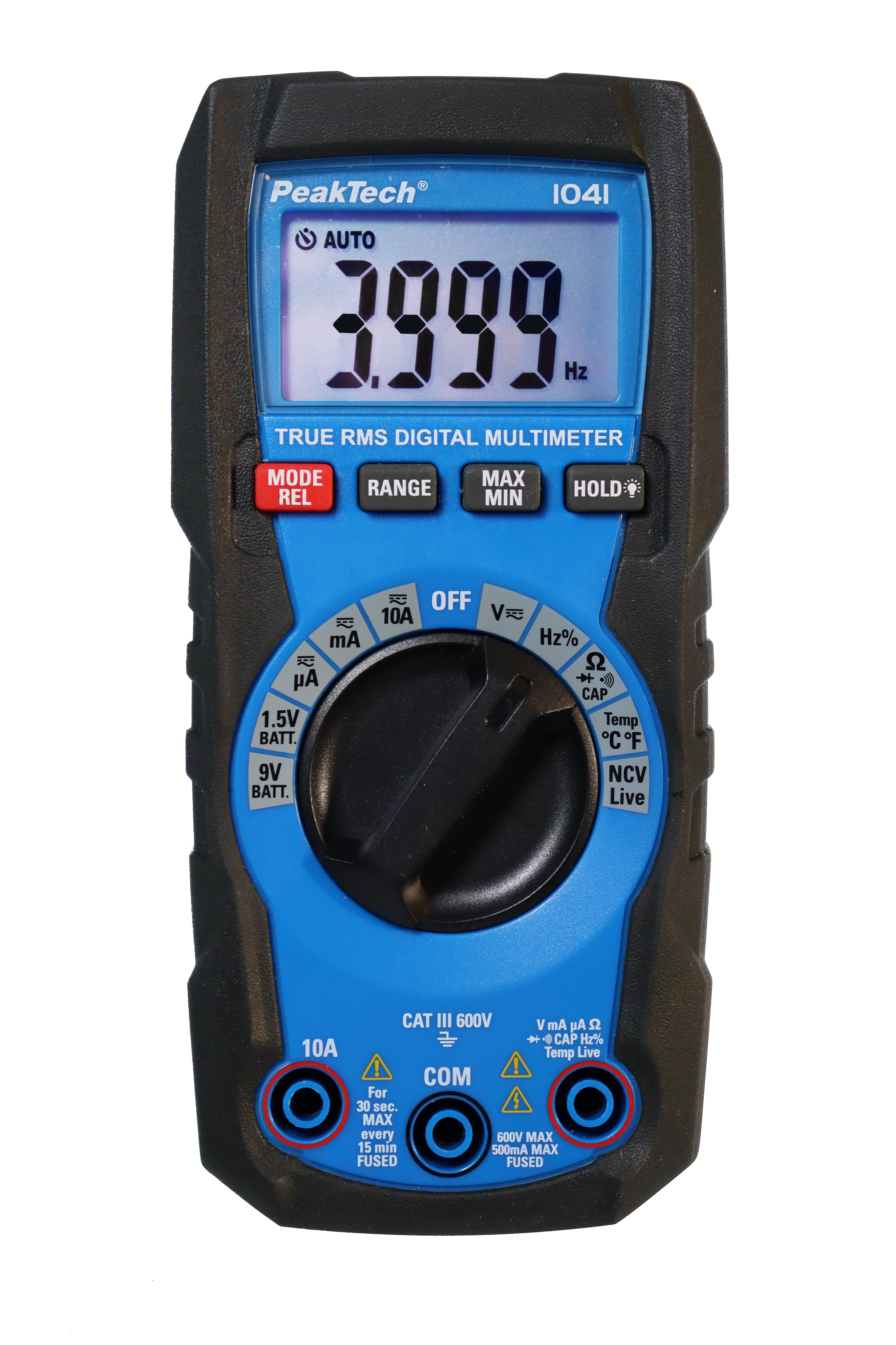 «PeakTech® P 1041» TrueRMS Digital Multimeter 4000 Counts, Auto.Range