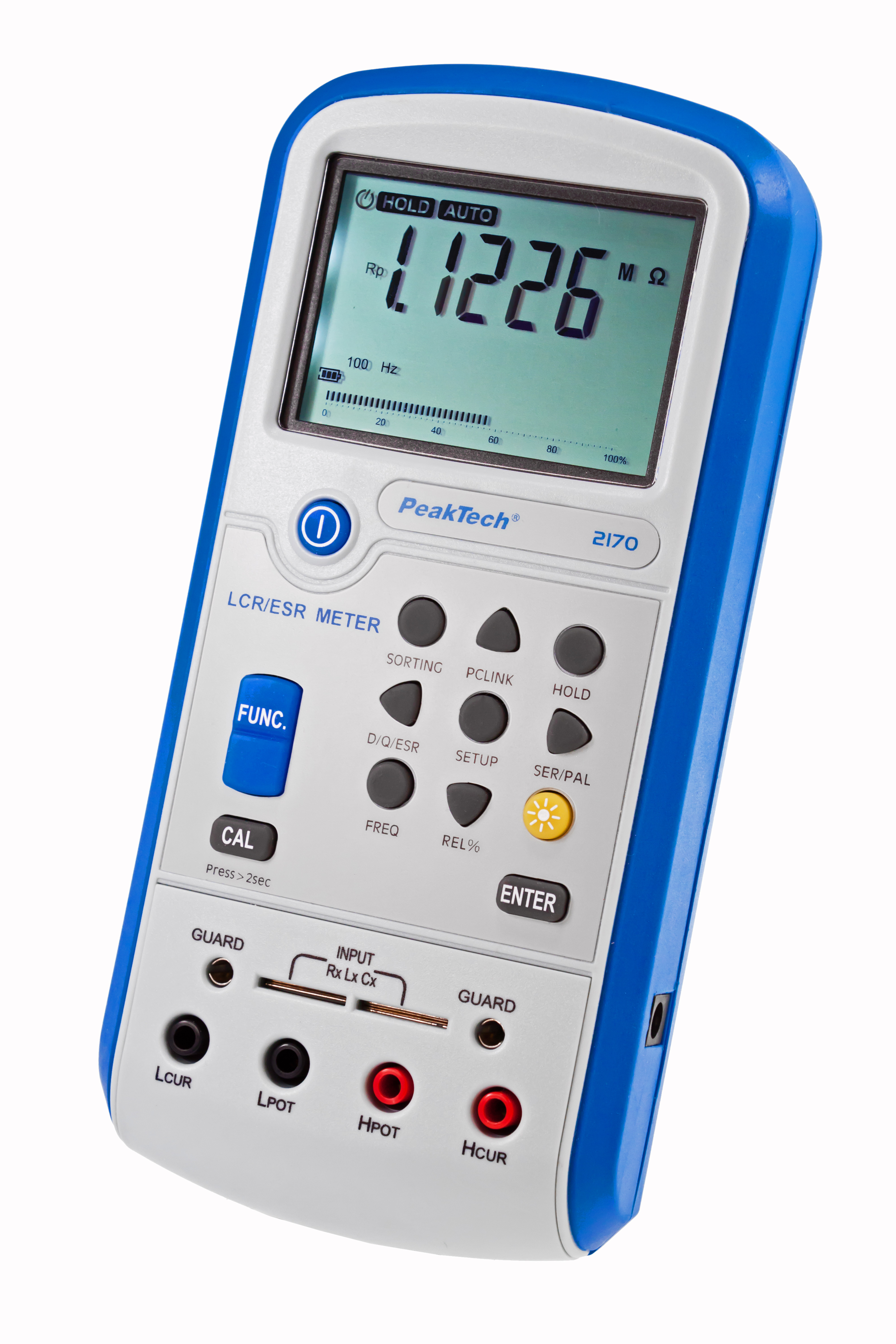 «PeakTech® P 2170» LCR-/ESR-Meter, 100 Hz - 100 kHz, with USB