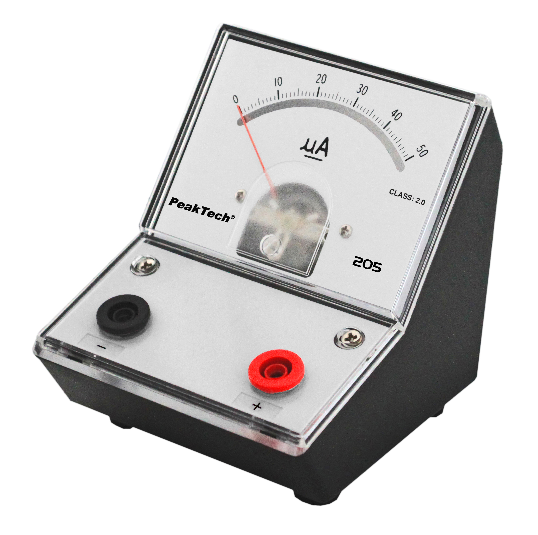 «PeakTech® P 205-01» Analogges Amperemeter - 0...50µA DC