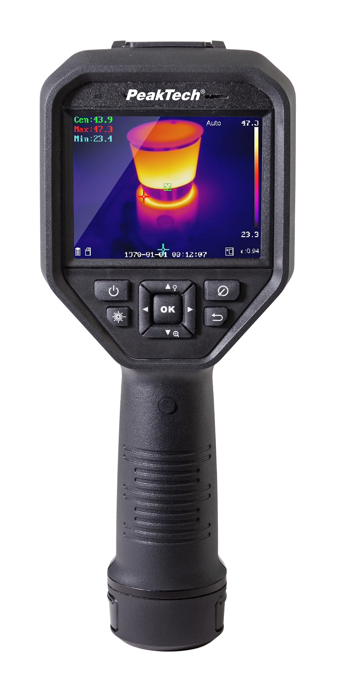 «PeakTech® P 5620» Thermal imaging camera 384x288 px. -20°C … 550°C