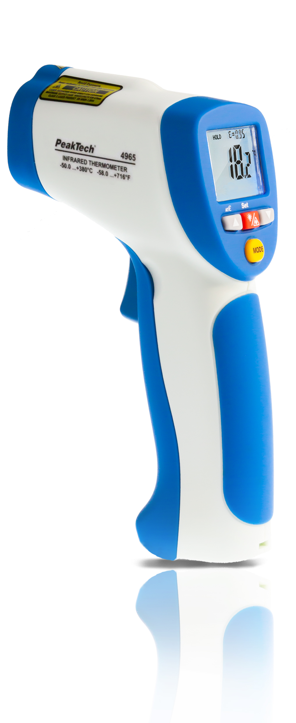 «PeakTech® P 4965» Infrared-Thermometer -50 ... +380 °C