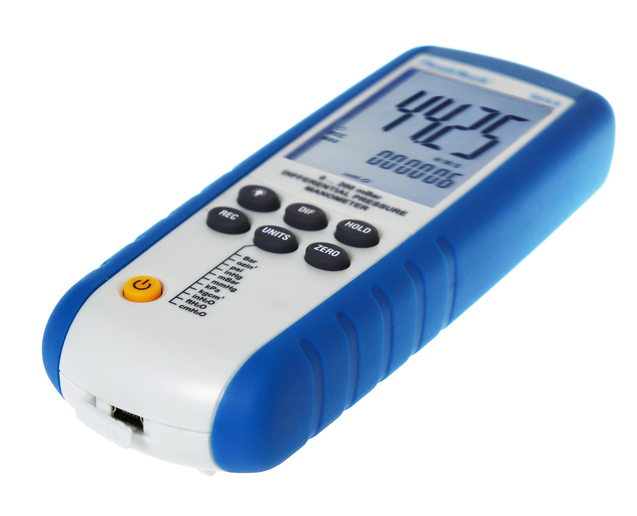 «PeakTech® P 5144» Differenzdruck-Messgerät 0 ... 200 mBar mit USB