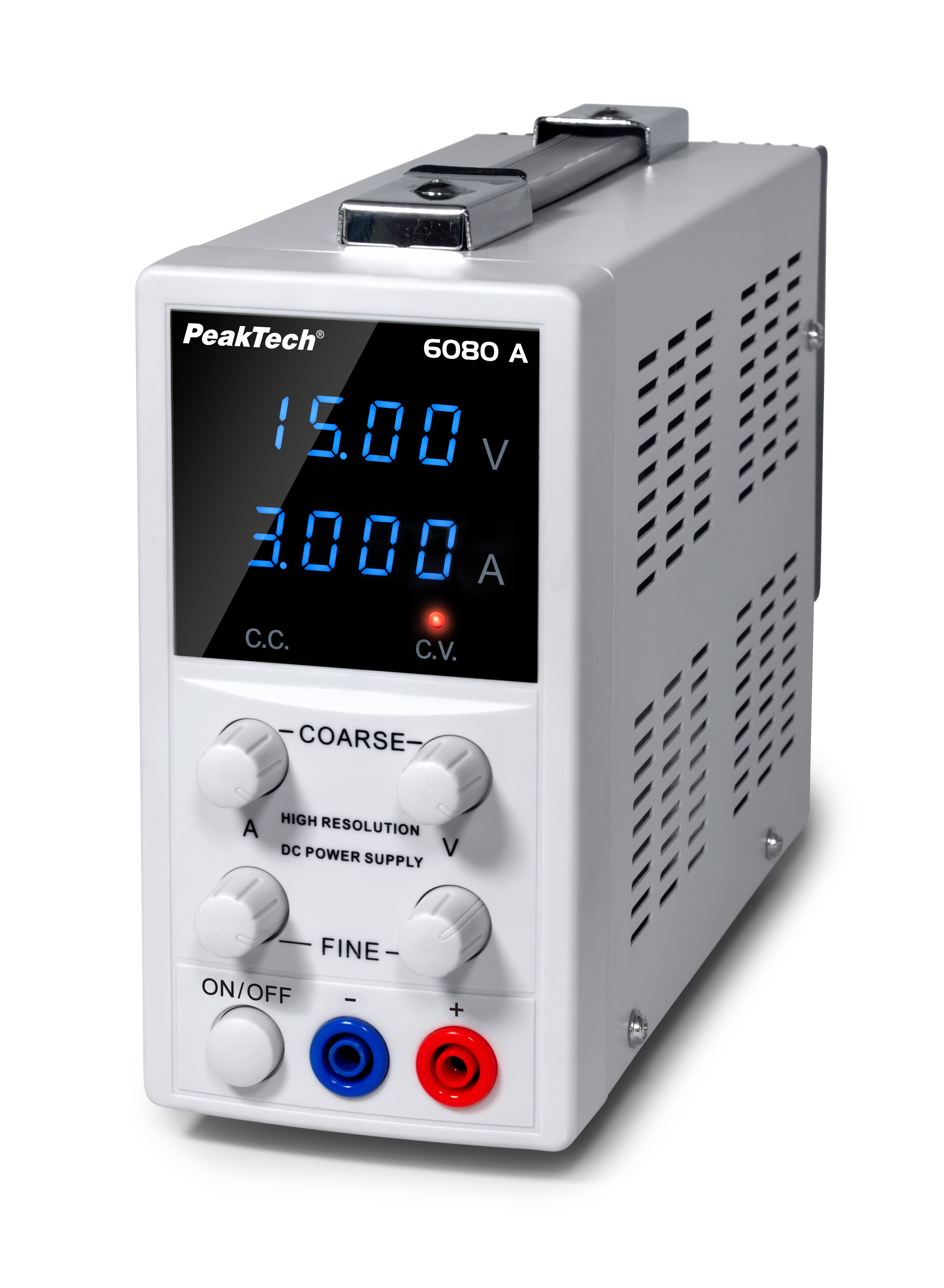 «PeakTech® P 6080 A» Digital Laboratory Power Supply, 0-15 V/0-3 A DC