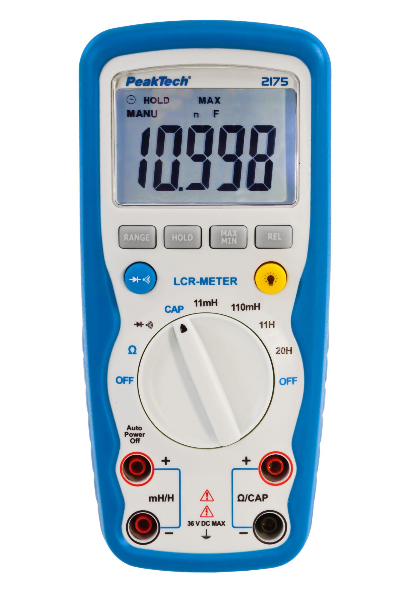 «PeakTech® P 2175» LCRMeter, 11000 Counts, 20H, 110 mF, 20 MΩ P 2175