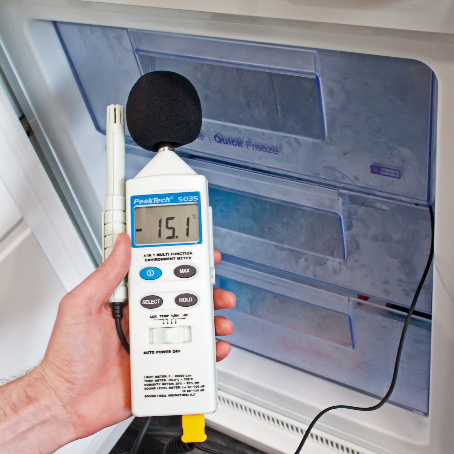 «PeakTech® P 5035» Multifunction environment tester P 5035